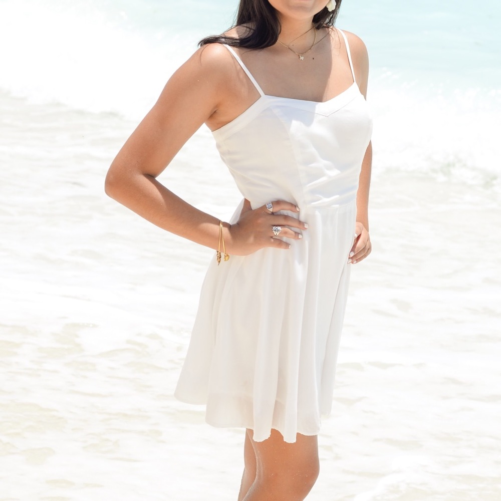 White dress